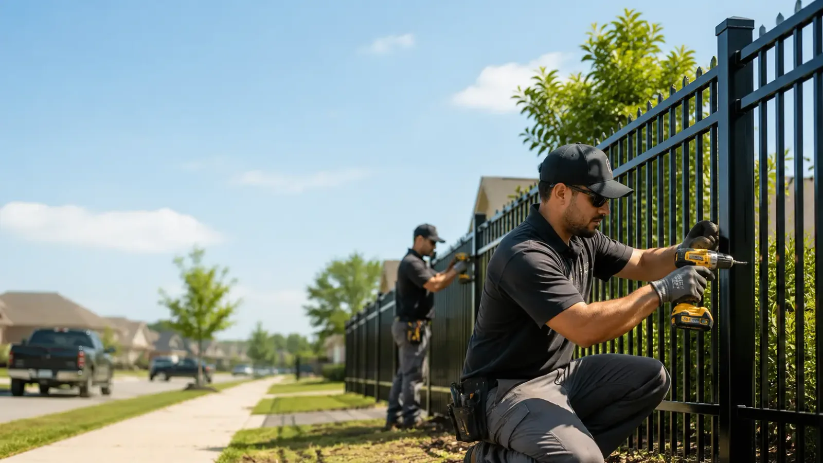 Metal Fence Installation in Round O, SC